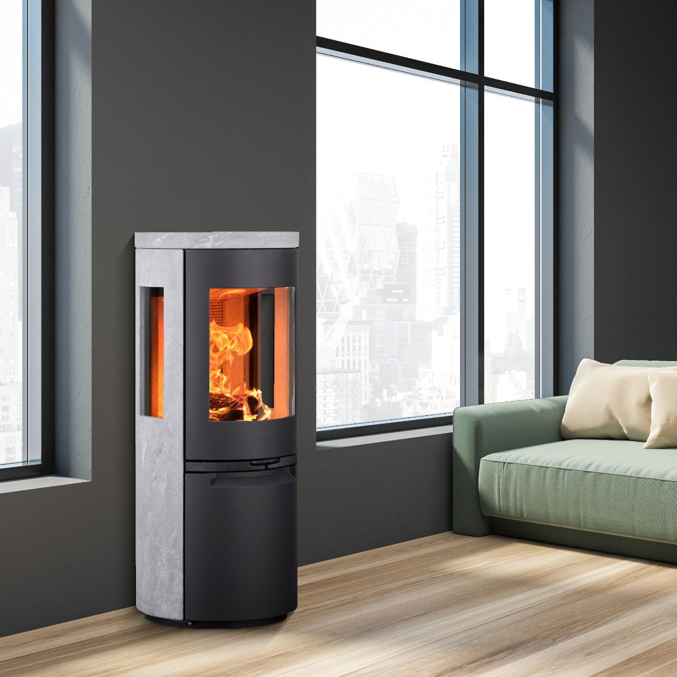 Scan Line 900 taljsten sidoglas