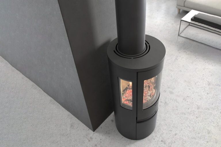 Vanliga fel vid installation (och hur du undviker dem) 5 Premodul skorsten ansluten till en kamin från Contura.